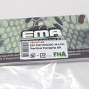 【新品即納】[MIL]FMA DD ENHANCEDタイプ M-LOK バーティカル・フォアグリップ BK(ブラック)(TB1437)(20150223)