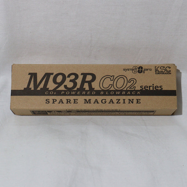 【新品即納】[MIL]KSC M93R 36連CO2マガジン(ブラック)(20240831)