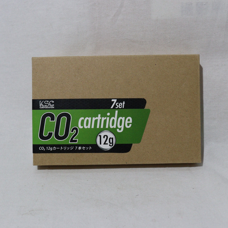 【新品】【お取り寄せ】[MIL] KSC CO2 12gカートリッジ 7本(20241001)