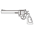 【新品即納】[MIL] マルシン工業 ガスリボルバー 6mmBB Xカートリッジ S&W(スミスアンドウエッソン) M29 8-3/8インチ マットブラック ABS 木製グリップ仕様 (18歳以上専用)(20250119)