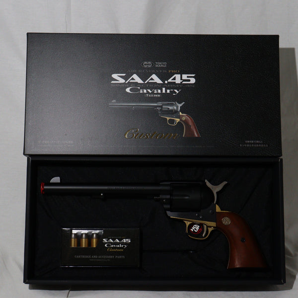 【新品】【お取り寄せ】[MIL] 東京マルイ エアリボルバー SAA.45 キャバルリー 7 1/2インチ カスタム(NO.5) (10歳以上専用)(20241024)