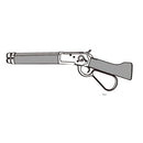 【新品即納】[MIL] マルシン工業 6mmBB ガスレバーアクションライフル ウィンチェスター M1892 ランダルカスタム エクセレントフィニッシュ 高級ブナストック ダーク×ダークブラウン (18歳以上専用)(20250419)