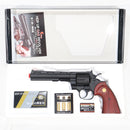 【新品】【お取り寄せ】[MIL] クラウンモデル ガスリボルバー コルトパイソン .357マグナム 6インチ BK(ブラック/黒)(2025年価格改定版) (18歳以上専用)(20250212)