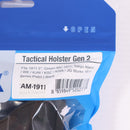 【新品即納】[MIL] AMOMAX(アモマックス) リリースボタン・ホルスター for 1911 2-R291100(AM-1911)(20250715)