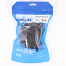 【新品即納】[MIL] AMOMAX(アモマックス) リリースボタン・ホルスター for Hi-Cap 4.3/5.1/ゴールドマッチ (右) BK(ブラック/黒) ver.2025(AM-HCP)(20250715)