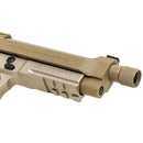 【新品即納】[MIL] BATON airsoft(バトンエアソフト) CO2ガスブローバック BM-9 CO2GBB FDE(フラットダークアース)【JASG認定】フィフスロット(BM9N-FDE) (18歳以上専用)(20251008)