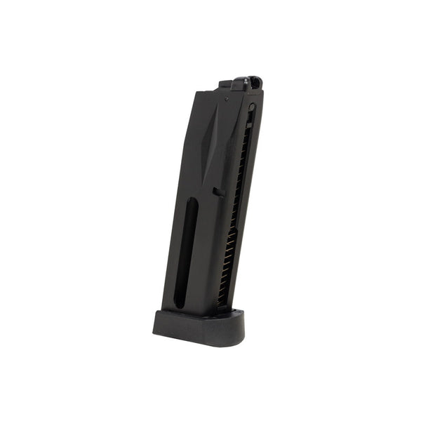 【新品即納】[MIL] BATON airsoft(バトンエアソフト) BM-9 CO2 マガジン BK(ブラック/黒)【JASG認定】(BM9-COM-BK)(20251008)