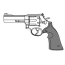 【予約安心出荷】[MIL] マルシン工業 ガスリボルバー 6mmBB 新型パッキン Xカートリッジ S&W(スミスアンドウェッソン) M586/686 WディープブラックABS DAVISラバー調グリップ (18歳以上専用)(2026年8月)