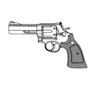 【予約安心出荷】[MIL] マルシン工業 ガスリボルバー 6mmBB 新型パッキン Xカートリッジ S&W(スミスアンドウェッソン) M686 シルバーABS ハーフチェッカー木製グリップ (18歳以上専用)(2026年8月)