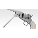 【予約安心出荷】[MIL] 東京マルイ エアーリボルバー プロ M1851 NAVY シルバーモデル(No.7) (10歳以上専用)(2026年4月)