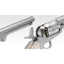 【予約安心出荷】[MIL] 東京マルイ エアーリボルバー プロ M1851 NAVY シルバーモデル(No.7) (10歳以上専用)(2026年4月)