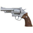 【新品】【お取り寄せ】[MIL] クラウンモデル ホップアップエアリボルバー S&W(スミスアンドウェッソン) M629 4インチ シルバー (10歳以上専用)(20250409)