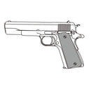 【予約安心出荷】[MIL] マルシン工業 発火モデルガン組立キット M1911A1 HW(ヘビーウェイト)(2026年12月)