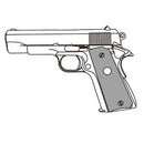 【予約安心出荷】[MIL] マルシン工業 発火モデルガン組立キット コンバットコマンダー シルバーABS(2026年12月)