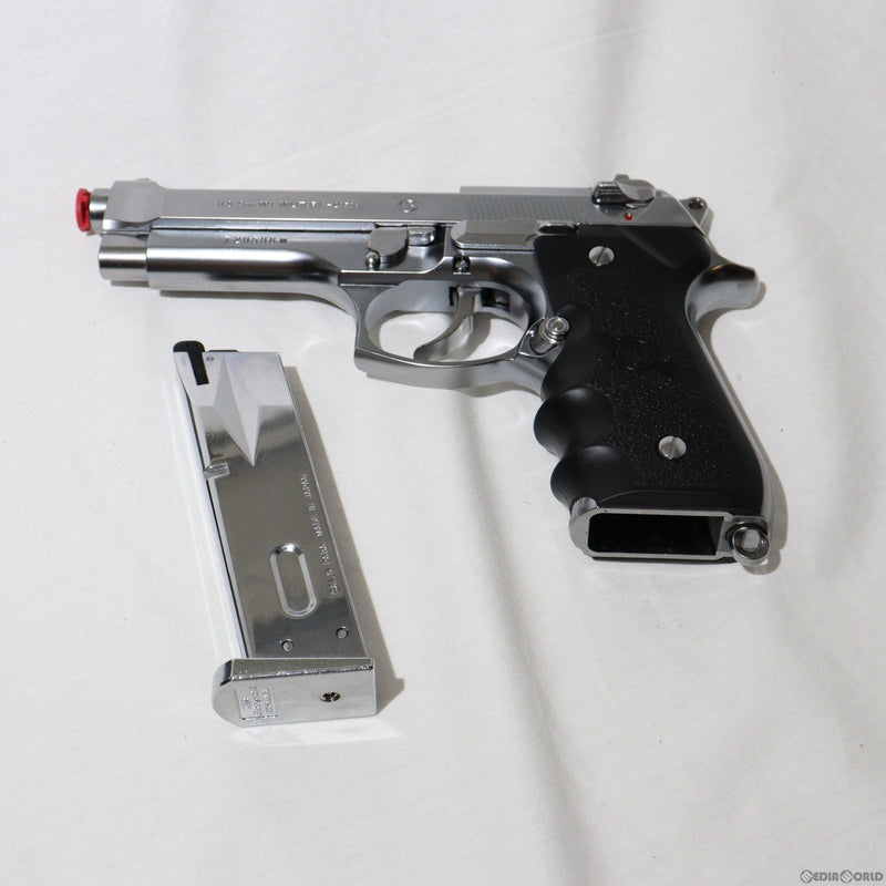 【中古即納】[MIL]東京マルイ ガスブローバック M92F クロームステンレス (18歳以上専用)(20150223)