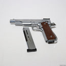 【中古即納】[MIL]MGC 固定スライドガスガン ウィルソンLE オールシルバーモデル (18歳以上専用)(20150223)