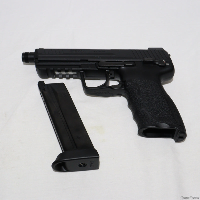 【中古即納】[MIL]東京マルイ ガスブローバック HK45 タクティカル BK(ブラック/黒) (18歳以上専用)(20190908)