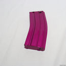 【中古即納】[MIL]G&G ARMAMENT(ジーアンドジーアーマメント) GR16用 125連 メタルミッドキャップマガジン PI(ピンク)(G-08-153-3)(20150223)