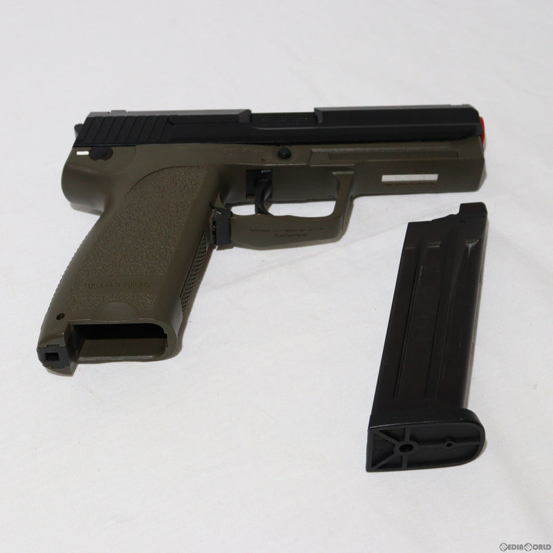 販売価格¥7,643】【中古即納】KSC ガスブローバック USP.45グリーン