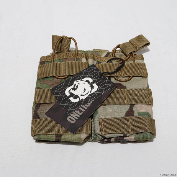 【中古即納】[MIL]ONETIGRIS(ワンティグリス) M4/M16 オープントップ ダブルマガジンポーチ MC(マルチカム)(TG-DJD09-MC)(20150223)