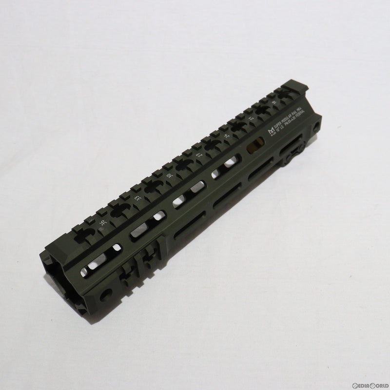 【中古即納】[MIL]S&S GEISSELEタイプ SMR MK4 M-LOKハンドガード 10インチ OD(オリーブドラブ)(20150223)