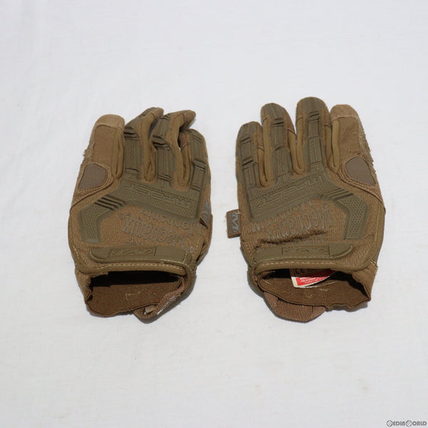 【中古即納】[MIL]MECHANIX WEAR(メカニクスウェア) M-PACTグローブ サイズL CB(コヨーテブラウン)(ジャンク品)(20150223)