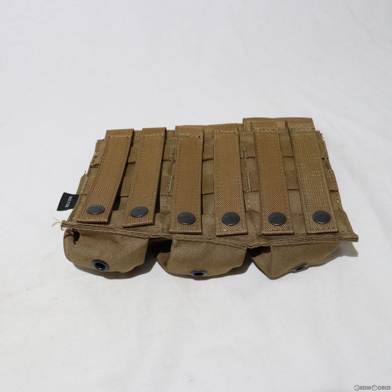 【中古即納】[MIL]TMC M4/M16 トリプルマガジンポーチ DE(ダークアース)(20150223)