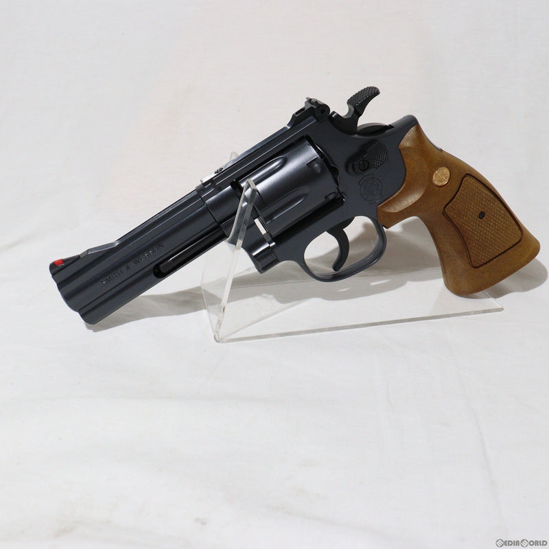 【中古即納】[MIL]クラウンモデル ホップアップエアリボルバー S&W Ｍ586.357マグナム 4インチ ブラック (10歳以上専用)(20061130)