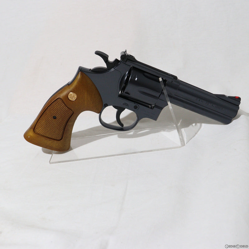 【中古即納】[MIL]クラウンモデル ホップアップエアリボルバー S&W Ｍ586.357マグナム 4インチ ブラック (10歳以上専用)(20061130)