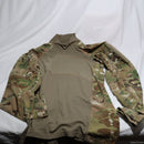 【中古即納】[MIL]米軍実物 TEAM SOLDIER CERTIFIED GEAR U.S.ARMY コンバットシャツ サイズUS.S MC(マルチカム)(20150223)