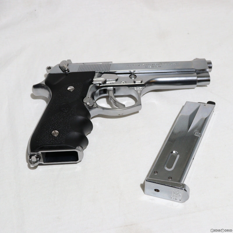 【中古即納】[MIL]東京マルイ ガスブローバック M92F クロームステンレス (18歳以上専用)(20150223)