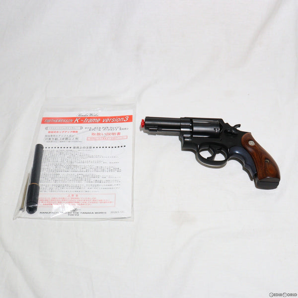 【中古即納】[MIL]タナカワークス ガスリボルバー S&W(スミスアンドウエッソン) M13 3インチ FBIスペシャル HW(ヘビーウェイト) Ver.3 (カスタム品) (18歳以上専用)(20231110)