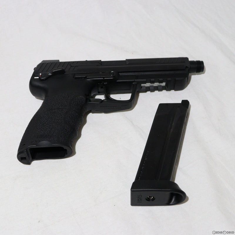 【中古即納】[MIL]東京マルイ ガスブローバック HK45 タクティカル BK(ブラック/黒) (18歳以上専用)(20190908)