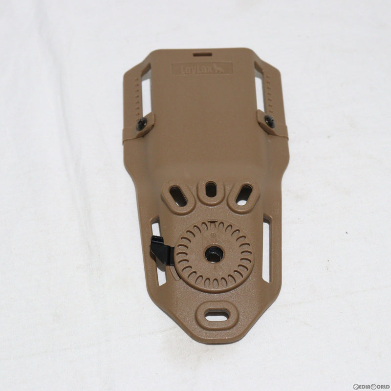 【中古即納】[MIL]LayLax(ライラクス) Battle Style(バトルスタイル) CQCホルスターアタッチメント ドロップベルトループ TAN(タンカラー)(20200925)