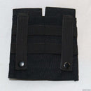 【中古即納】[MIL]ノーブランド M4/M16 ダブルマガジンポーチ BK(ブラック/黒)(20150223)