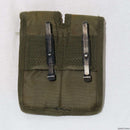 【中古即納】[MIL]ノーブランド LC-1タイプ ハンドガン ダブルマガジンポーチ OD(オリーブドラブ)(20150223)