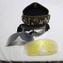 【中古即納】[MIL]イーグル模型(イーグルフォース) コンバットゴーグル GX-1000V2(レンズ3種&ケース付)(5373V2)(20150223)