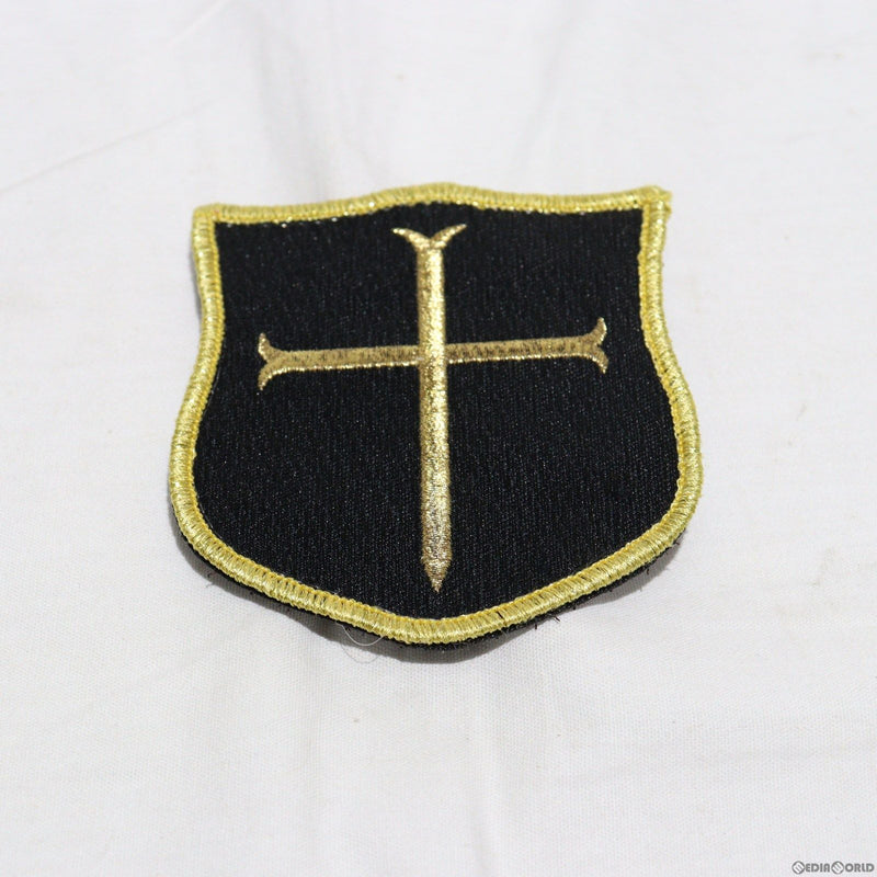 【中古即納】[MIL]BRIT KIT USA NSWDG/DEVGRU クルセイダーシールド 刺繍パッチ BK/GD(20150223)