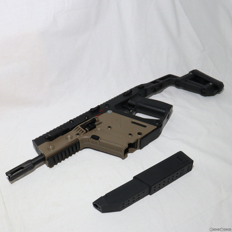 販売価格¥53,703】【中古即納】KRYTAC(クライタック) 電動サブマシンガン KRISS VECTOR(クリスベクター) 2トーン  ブラック/フラットダークアース (カスタム品) (18歳以上専用) ｜【エアガン・ミリタリーグッズ通販】撃鉄