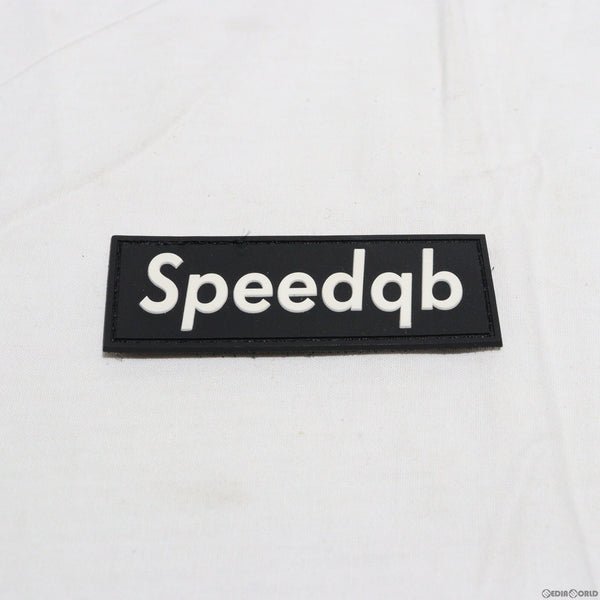 【中古即納】[MIL]SPPEDQB ボックスロゴ PVCパッチ BK(ブラック)(20150223)