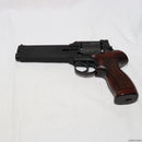 【中古即納】[MIL]マルシン工業 ガスリボルバー マテバ 6インチ 6mmBB Xカートリッジ ブラックHW(ヘビーウェイト) 木製グリップ仕様 (18歳以上専用)(20230621)