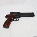 【中古即納】[MIL]マルシン工業 ガスリボルバー マテバ 6インチ 6mmBB Xカートリッジ ブラックHW(ヘビーウェイト) 木製グリップ仕様 (18歳以上専用)(20230621)