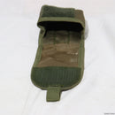 【中古即納】[MIL]M.A.C.ジャパン SWATシステム MP5 ダブルショートマガジン用 マガジンポーチ OD(オリーブドラブ)(20150223)