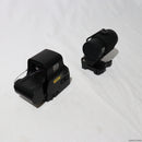 【中古即納】[MIL]ノーブランド EOTechタイプ EXPS3-0 ホロサイト ドットサイト & G43 マグニファイア 3倍ブースター 各現行刻印セット BK(ブラック)(20150223)