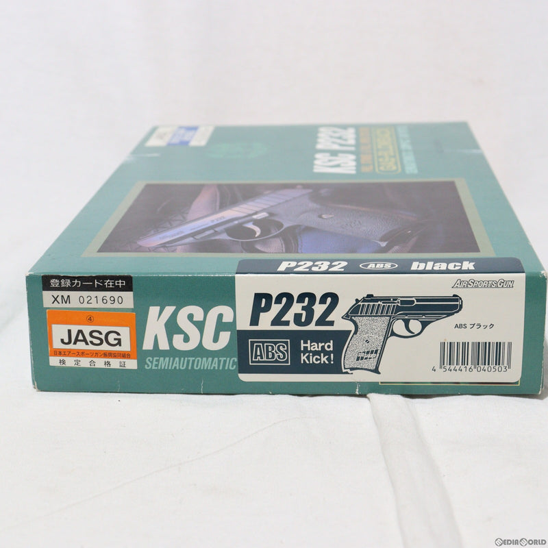 【中古即納】[MIL]KSC ガスブローバック P232 ABS ハードキック (18歳以上専用)(20150223)