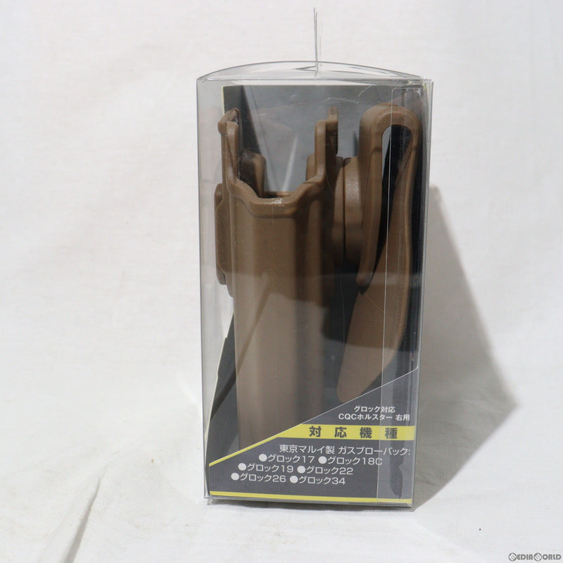 【中古即納】[MIL]LayLax(ライラクス) グロック対応 CQCホルスター 右用 TAN(タン)(20150223)