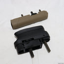 【中古即納】[MIL] ARES(アレス) AMOEBA STRIKERシリーズ用 可変バットパット・可変チークパッドセット DE(ダークアース)(AS-PAD001-DE)(20150223)