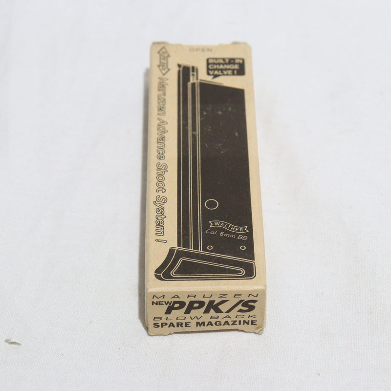 【中古即納】[MIL]マルゼン ワルサーニューPPK/S 22連スペアマガジン(20150407)