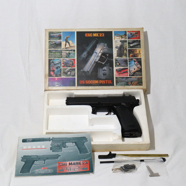 【中古即納】[MIL]KSC ガスブローバック MK23 USソーコムピストル ABS(カスタム品) (18歳以上専用)(20150223)