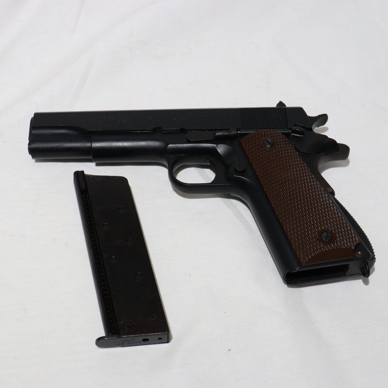 販売価格¥8,623】【中古即納】WA ウエスタンアームズ ガスブローバック コルトガバメント M1911A1 ミリタリーモデル HW(ヘビーウェイト)  (18歳以上専用) ｜【エアガン・ミリタリーグッズ通販】撃鉄